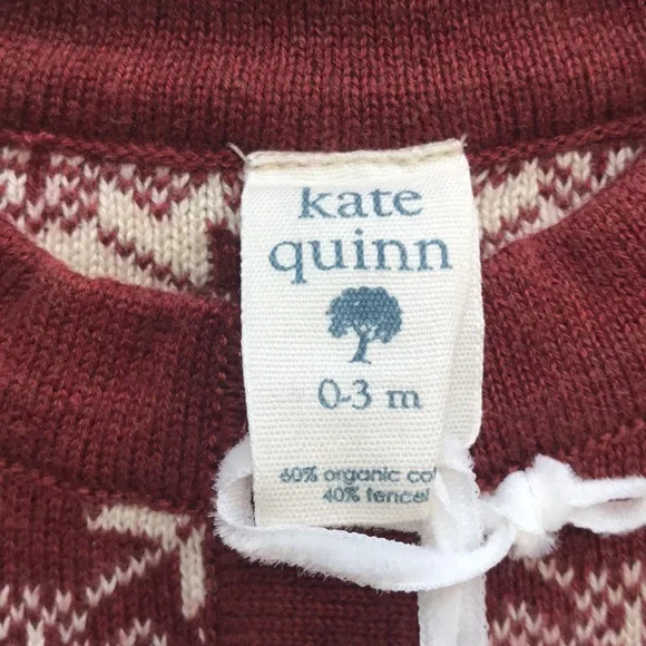 Kate Quinn Organic Sweater Jumpsuit (size 0-3m)